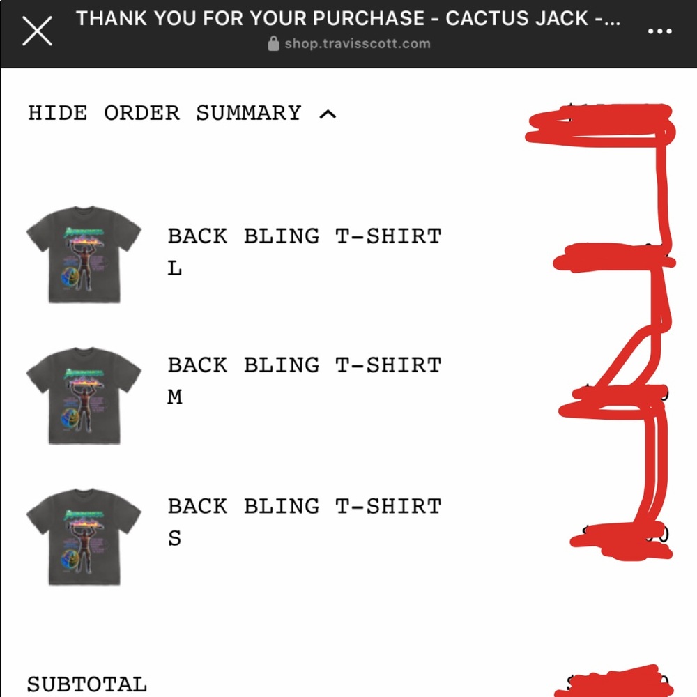 ❌SOLD❌Travis Scott x Fortnite Back Bling Tee🆕 - Picture 3 of 15